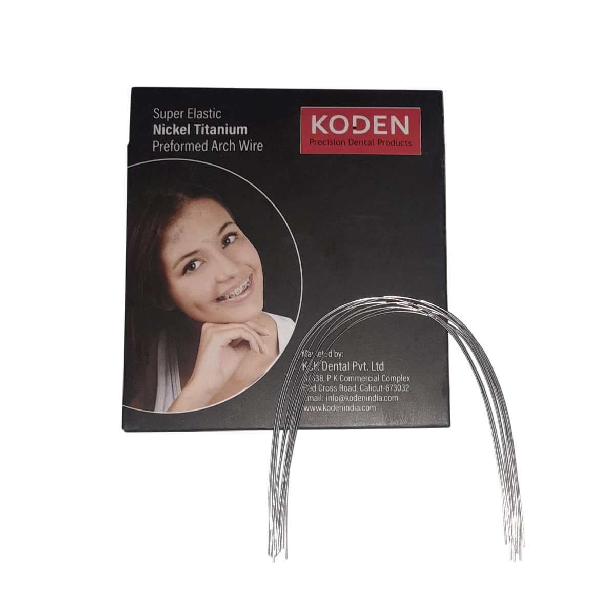 Koden Superelastic NiTi Archwires - Round Upper 0.018 (Pack of 10)