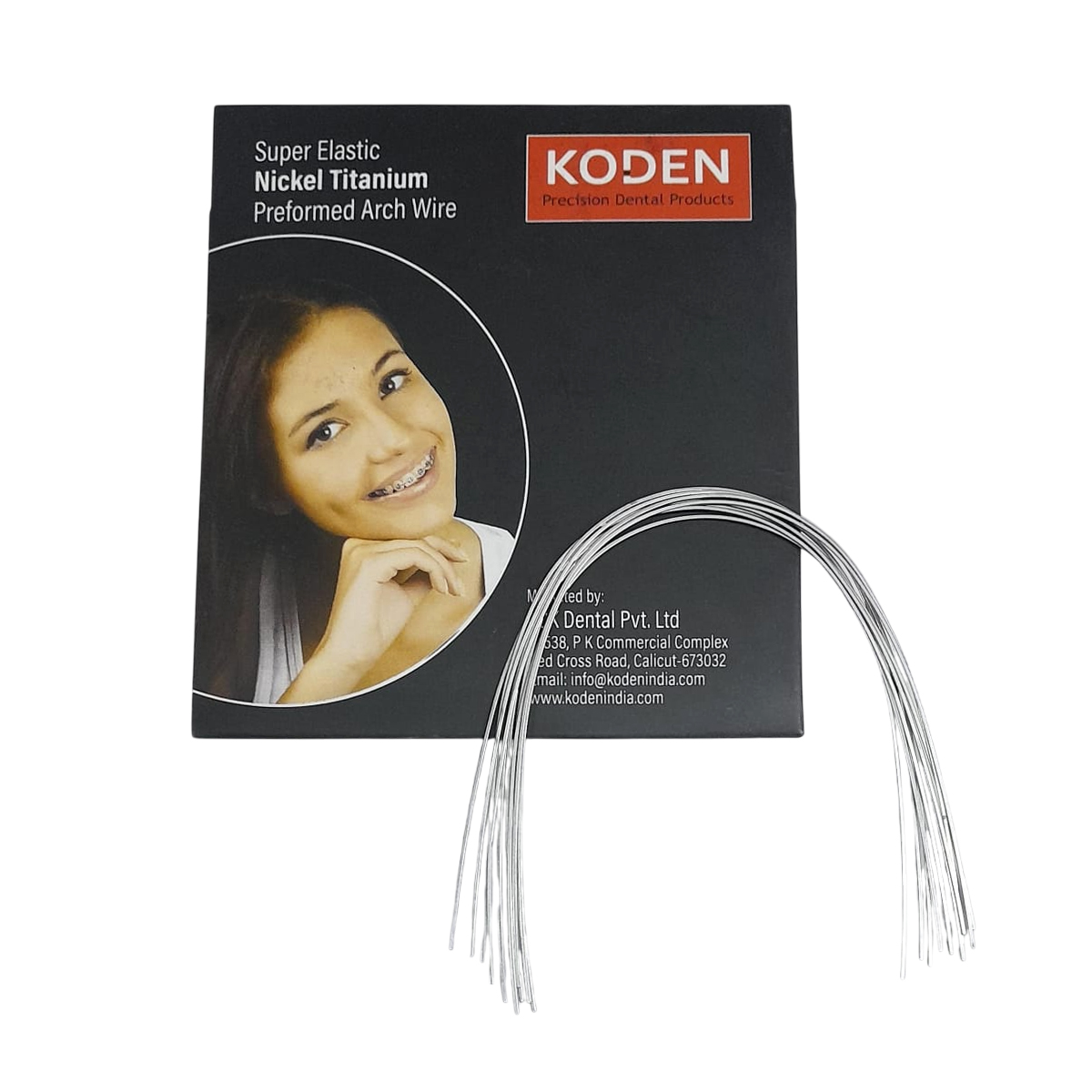 Koden Superelastic NiTi Archwires - Rectangular Upper 0.016 x 0.022 (Pack of 10)