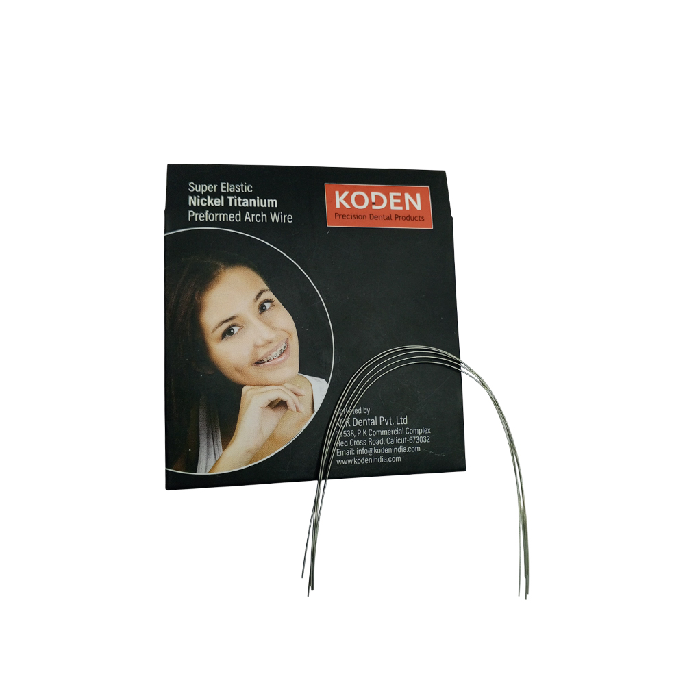 Koden Heat Activated NiTi Archwires - Round Lower 0.012 (Pack of 5)