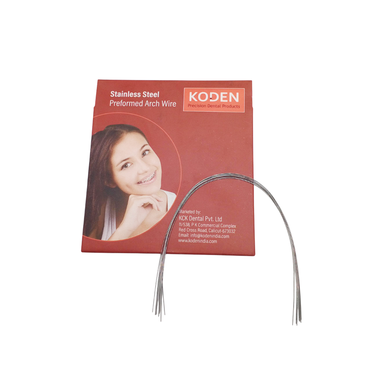 Koden Stainless Steel Archwires - Round Upper 0.012 (Pack of 10)