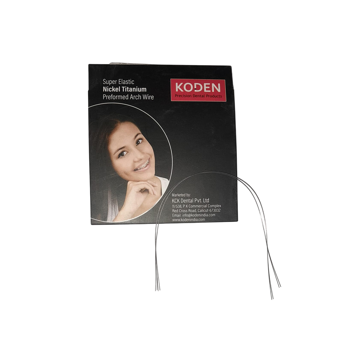 Koden Reverse Curve NiTi Archwires - Round Upper 0.012 (Pack of 2)