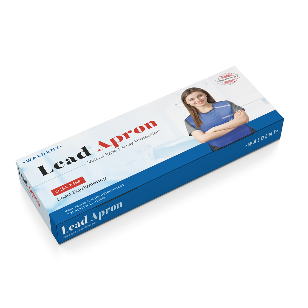 Waldent Dental Lead Apron & Thyroid Shield Collar(BARC Approved)