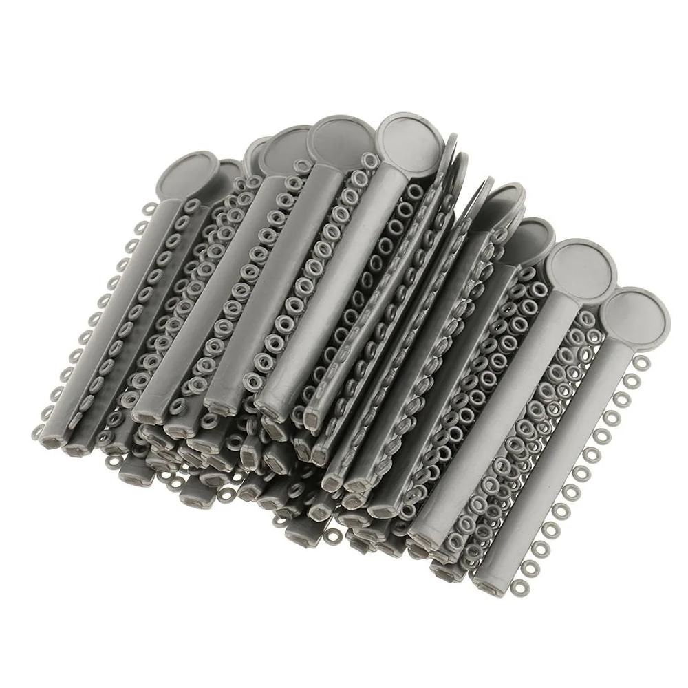 OSL Orthodontic Ligature Ties - Grey (Pack Of 1000)