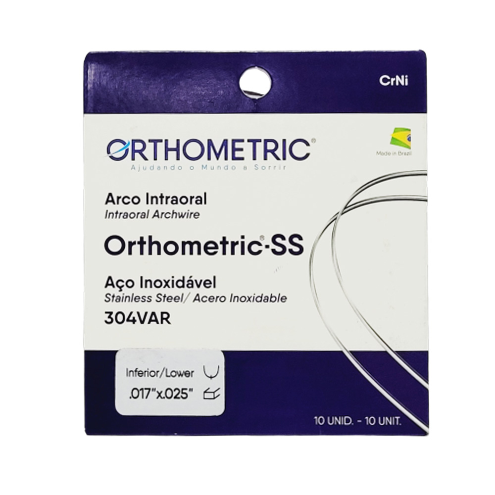 OrthoMetric SS Archwires - Rectangular (10/Pk)