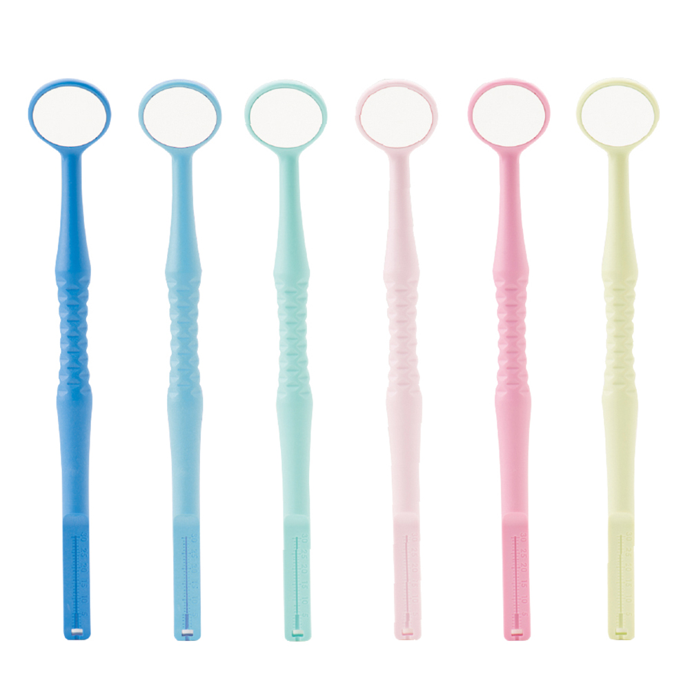 Younique M2 Rainbow Dental Mirror With Endo Gauge (10pieces)