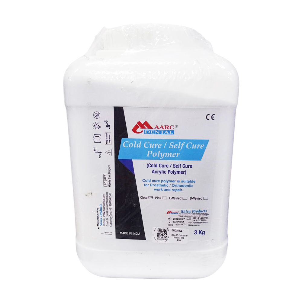 MAARC Cold Cure Powder 3Kg - Clear