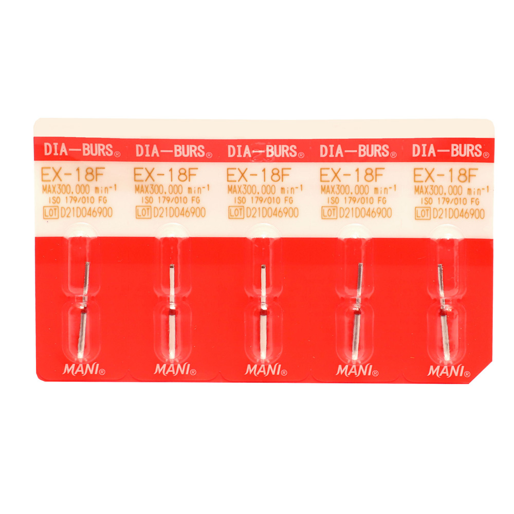 Mani Diamond Airotor Burs - Special (Extra) Shape / Ex Series