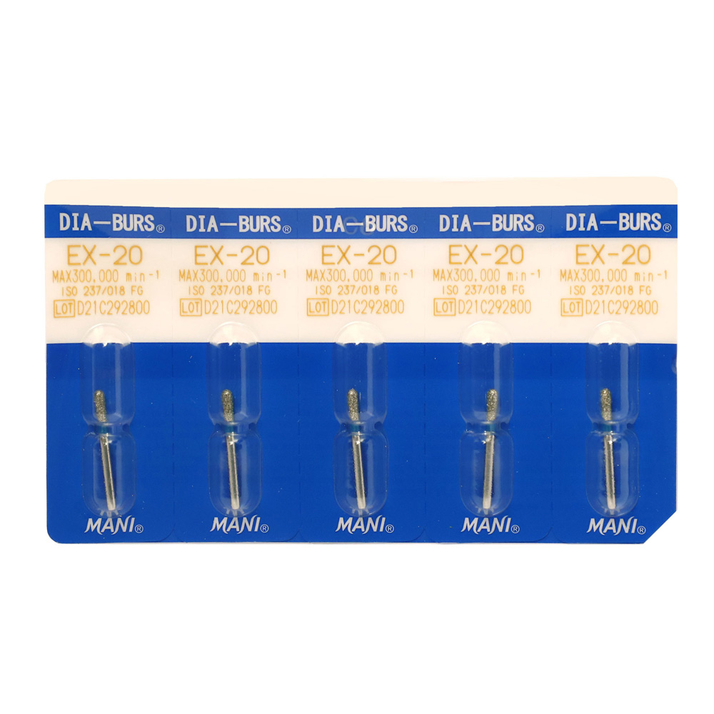 Mani Diamond Airotor Burs - Special (Extra) Shape / Ex Series