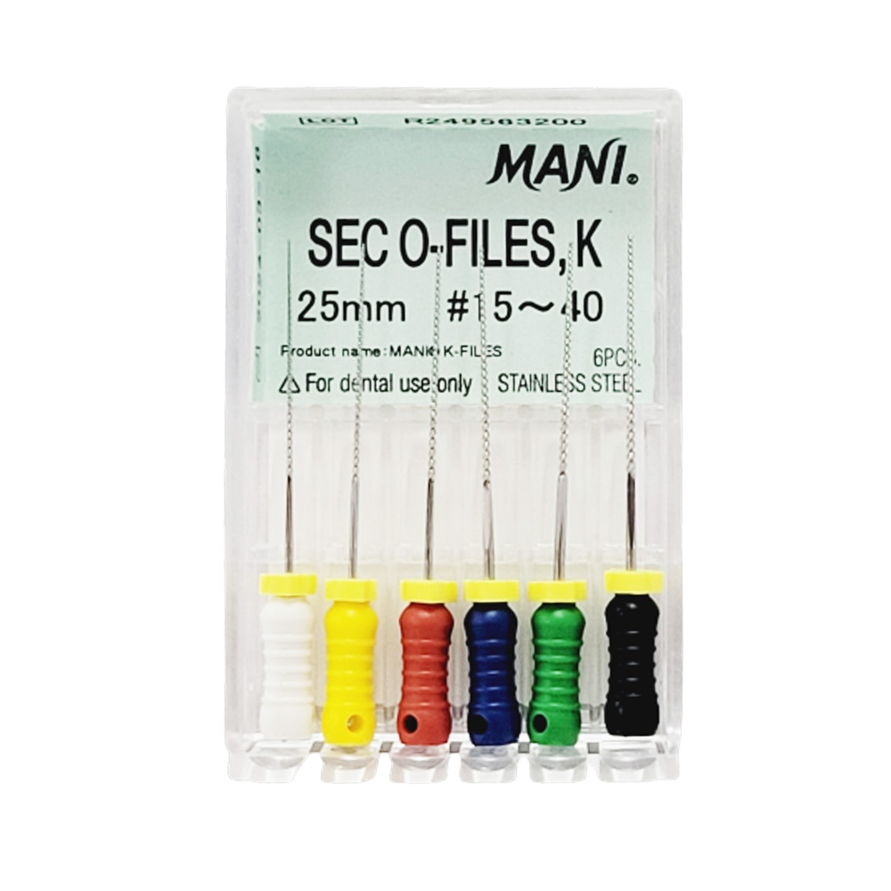 Mani Sec O-File K 25mm Assorted #15-40 