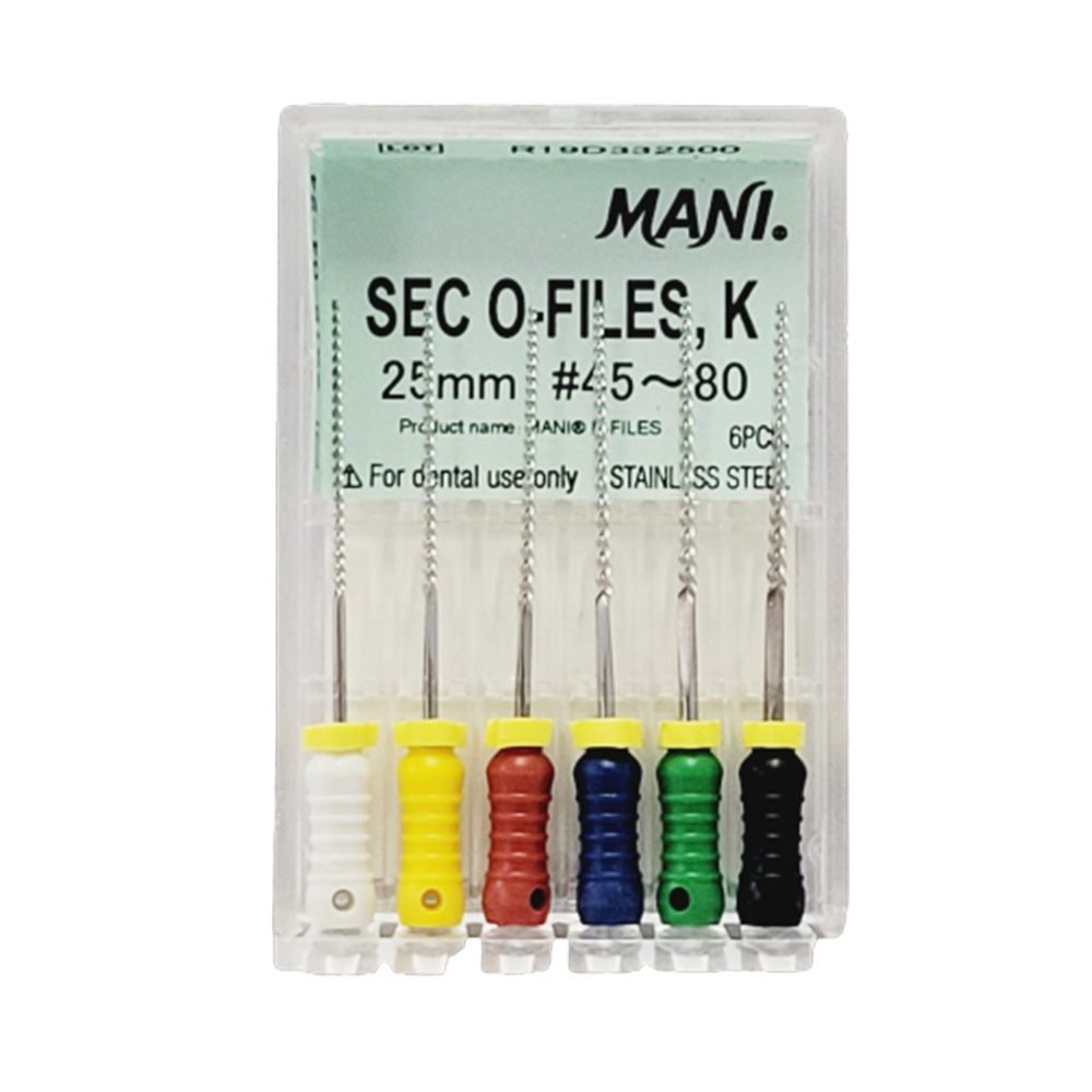 Mani Sec O-File K 25mm Assorted #45-80