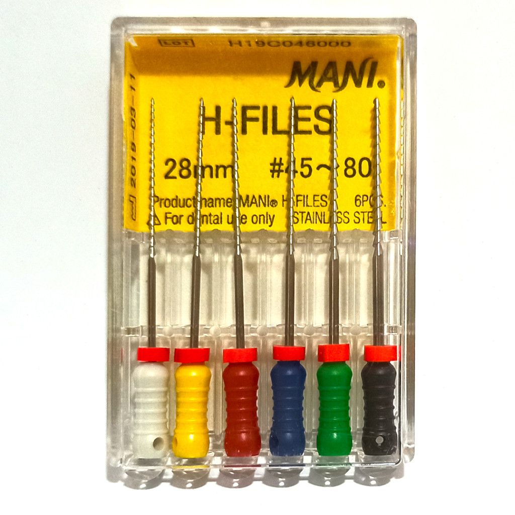Mani H-File - 28mm Assorted #45-80