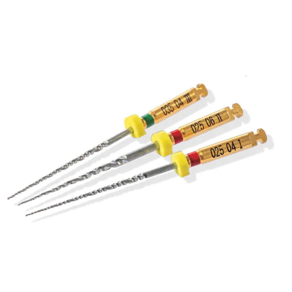 Mani Jizai NiTi Rotary Files 25mm Starter Kit - (25/.04,25/.06,35/.04)