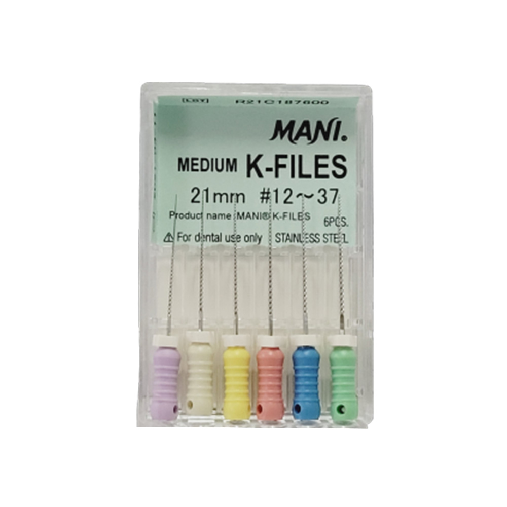 Mani K-File 21mm Assorted # 12-37