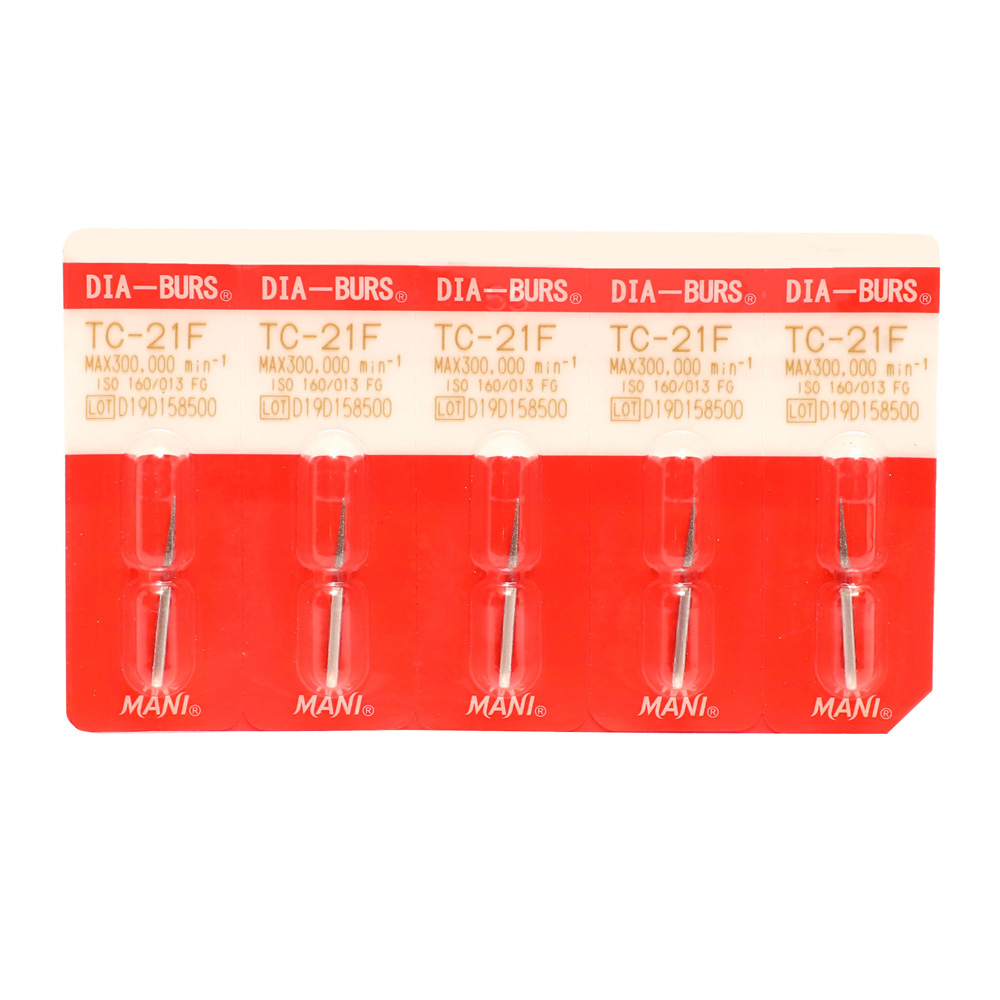 Mani Diamond Airotor Burs - Tc-21F
