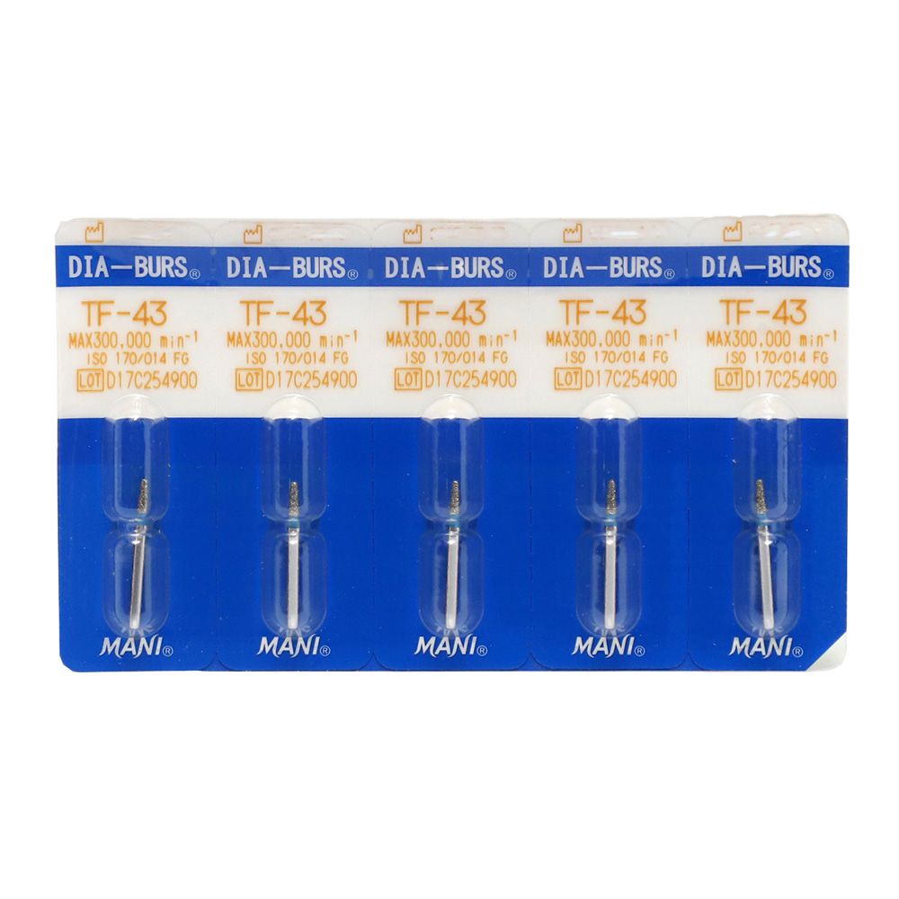 Mani Diamond Airotor Bur - Tf-43