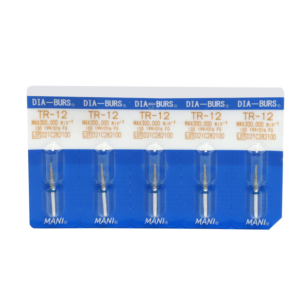 Mani Diamond Airotor Burs - Tr-12