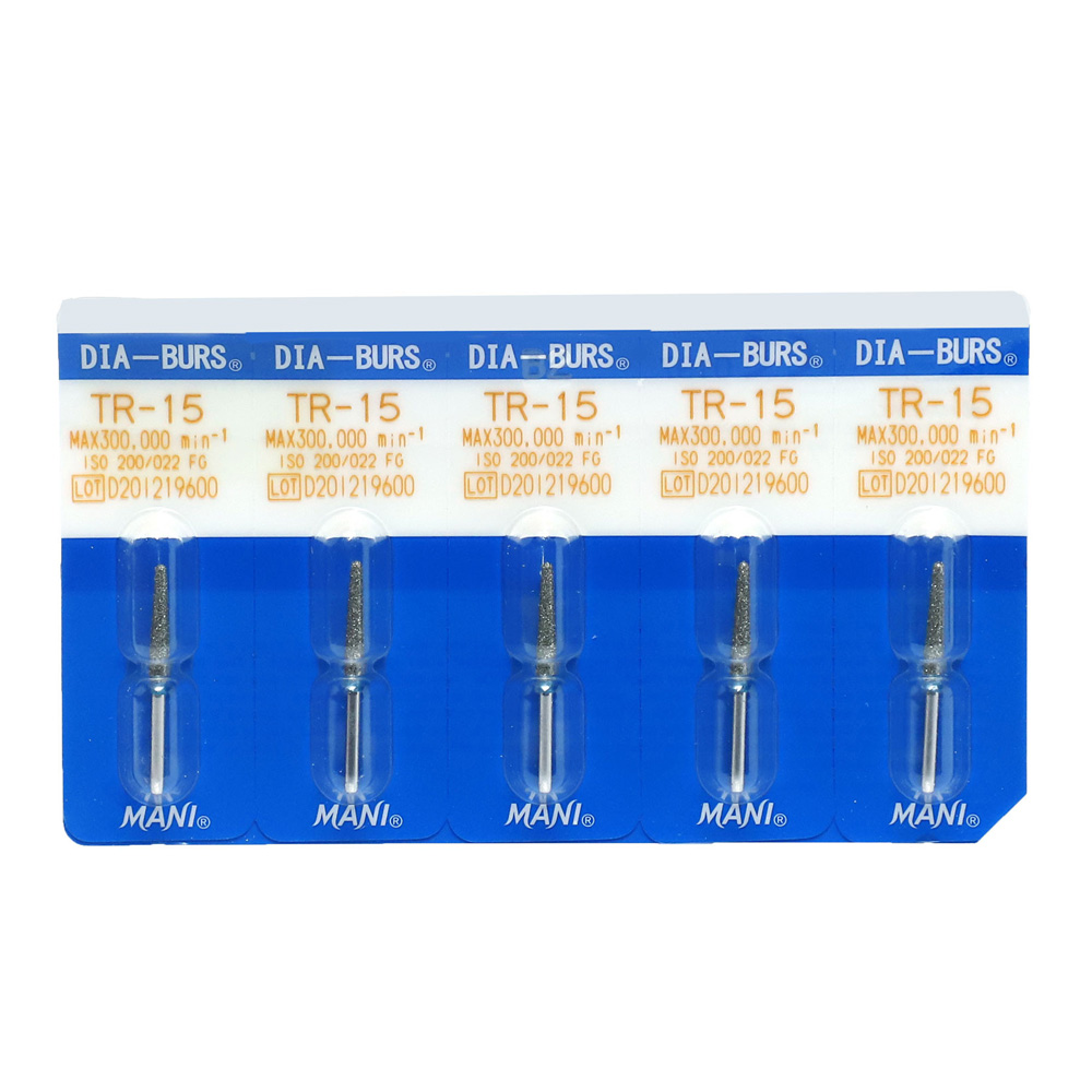 Mani Diamond Airotor Burs - Tr-15