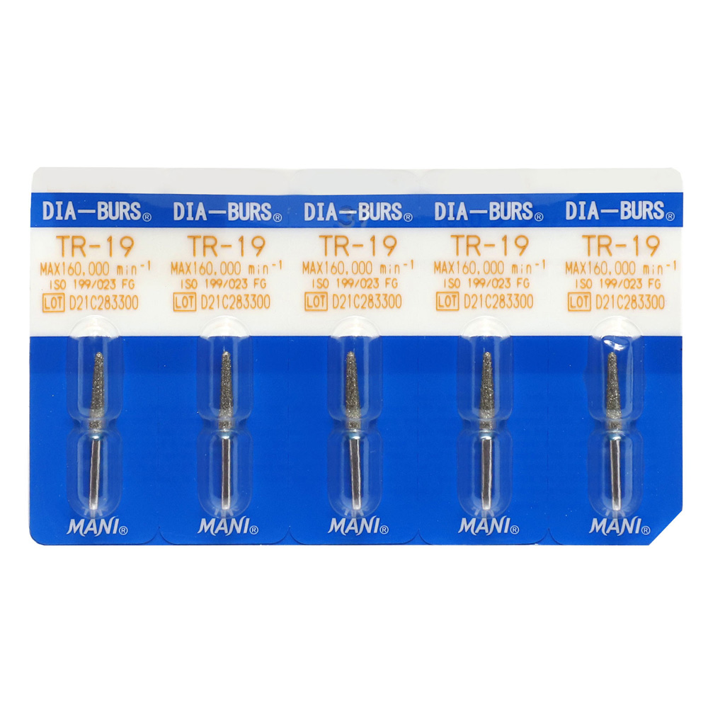 Mani Diamond Airotor Burs - Tr-19