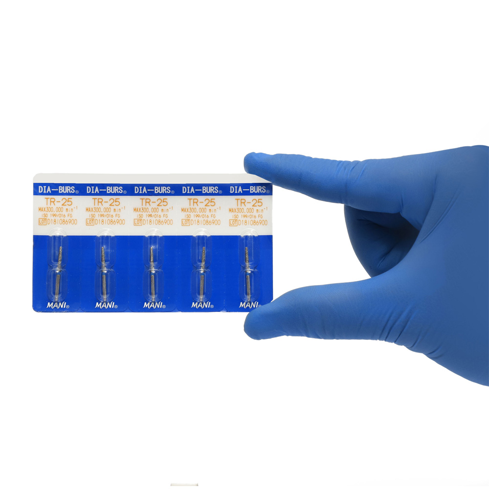Mani Diamond Airotor Burs - Tr-25