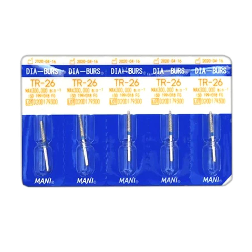 Mani Diamond Airotor Burs - Tr-26