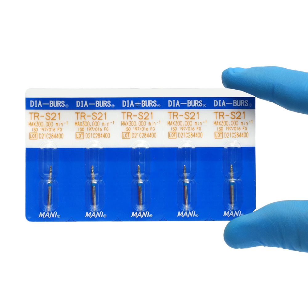 Mani Diamond Airotor Burs - Tr-S21