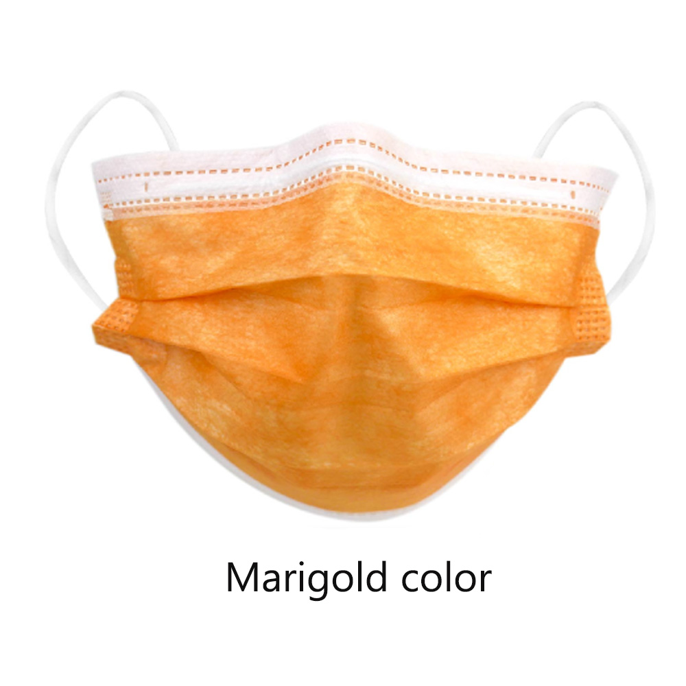 Waldent 3 Ply Mask - Multicolor (Pack of 50)