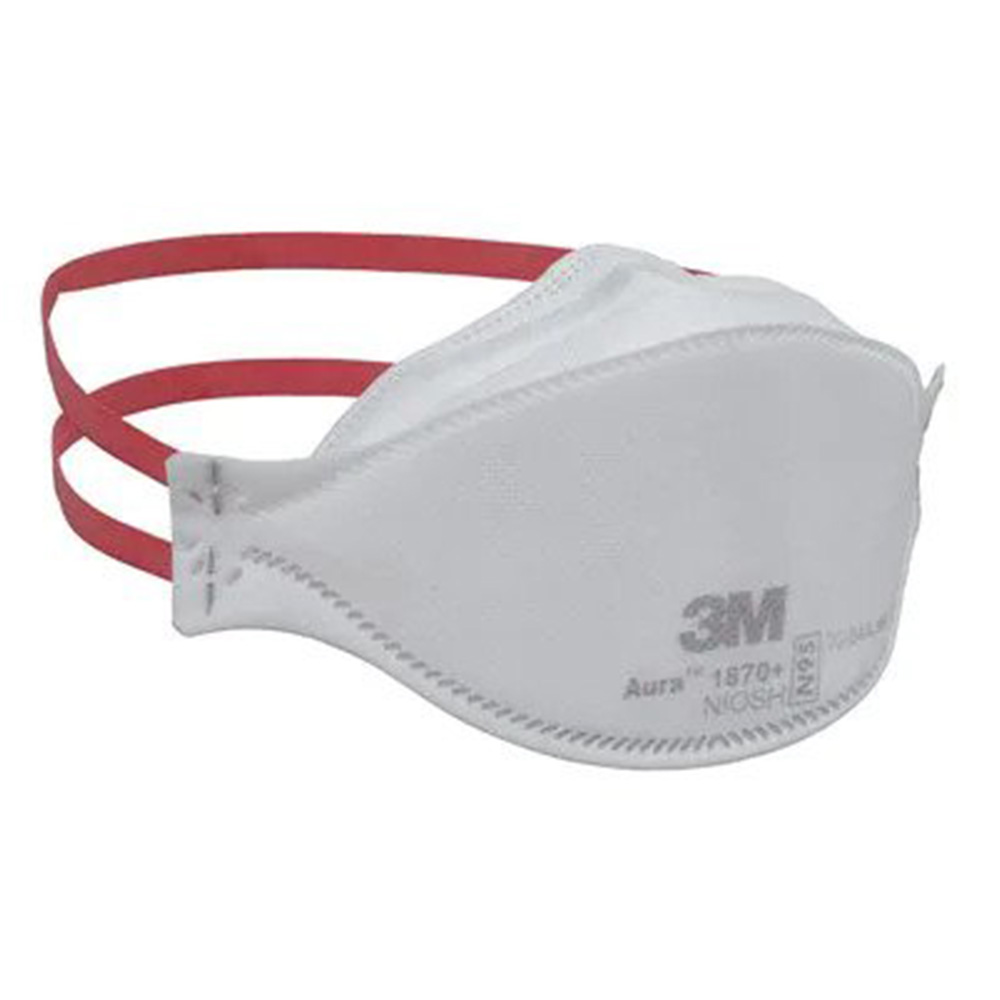 3M Aura 1870+ N95 Particulate Respirator and Surgical Mask (Pack of 1)