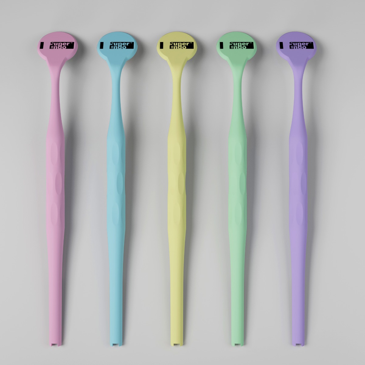 SuperEndo MaxVision Rhodium-Coated Anti-Fog Mouth Mirror (Pack of 10)