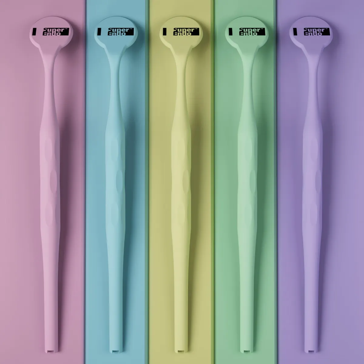 SuperEndo MaxVision Rhodium-Coated Anti-Fog Mouth Mirror (Pack of 10)