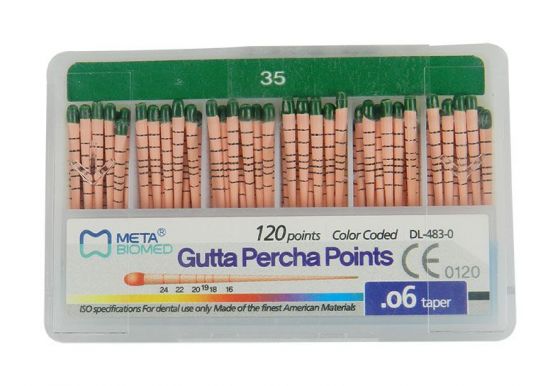 Meta Gutta Percha Points Special Taper 0.06 #35