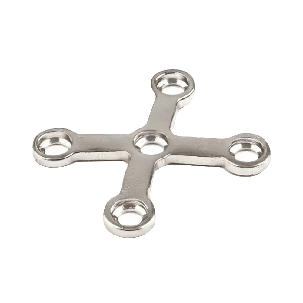 SK Surgicals SS Mini Bone Plates X Shape - 2mm (200.470S)