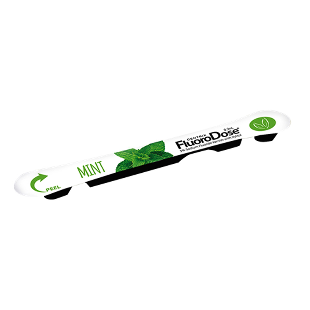 Centrix FluoroDose Sodium Fluoride Varnish Single Dose - 0.3ml ( Mint ) | Pack Of 1