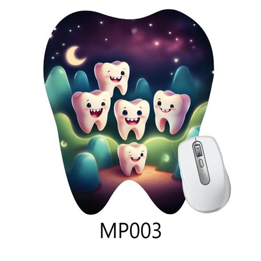 Unique Dents Tooth Shape Mouse Pad MP003