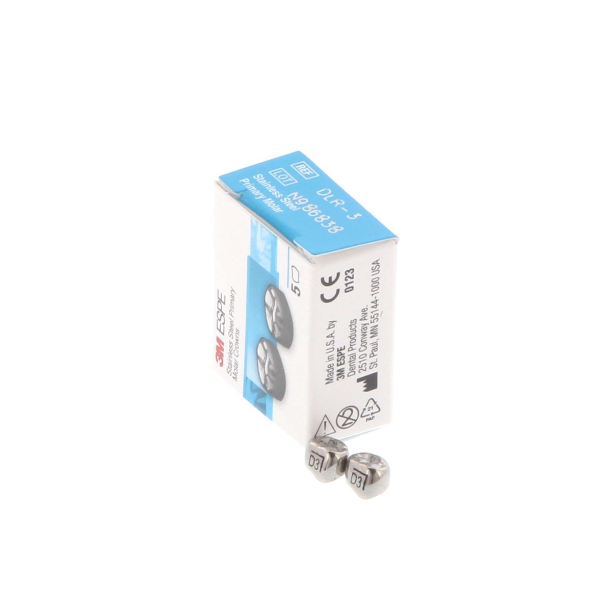 3M ESPE Ss Primary Molar Crown DLR3