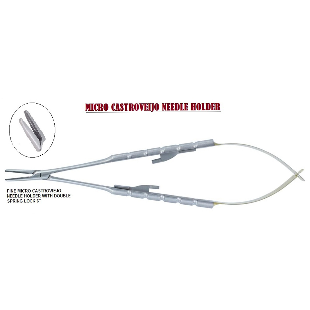 Julldent Castroviejo Needle Holder