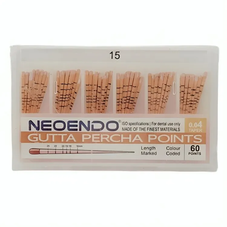Neoendo Gutta Percha Points 4% (Length Marked)