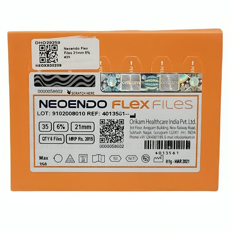 Neoendo Flex Files 21mm 6% #35