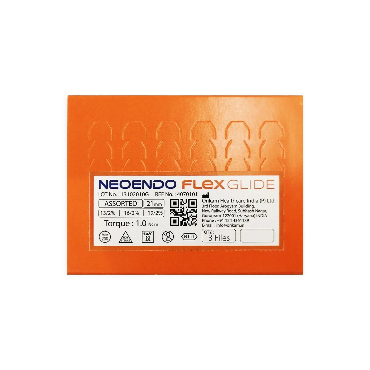 Neoendo Flex Glide Files 21mm #Assorted (Pack of 3)
