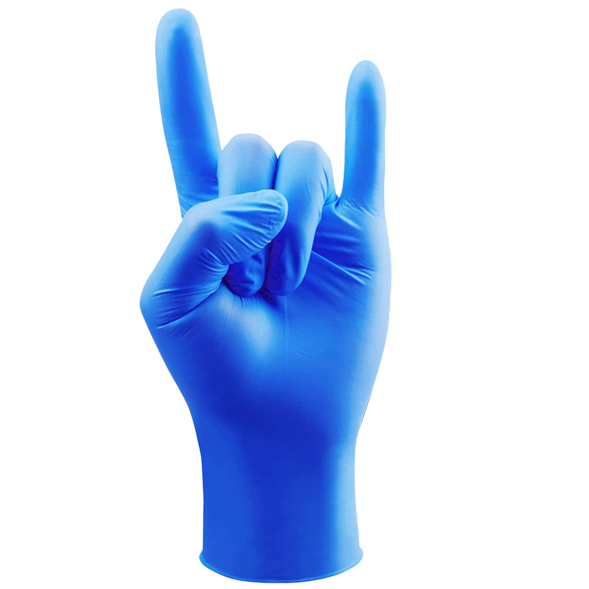 Waldent Nitrile Examination Gloves Blue (Pack of 80 Pcs)