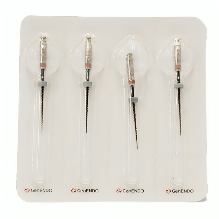 Coltene GenEndo Universal Finishing NiTi Rotary File 25/0.4 - 21mm (Pack of 4)(60031279B4)