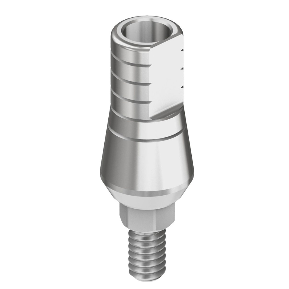 Nextin Straight Titanium Abutment No End Line - Hex 4.5mm x G/H 1mm x 10.4mm (P2810)