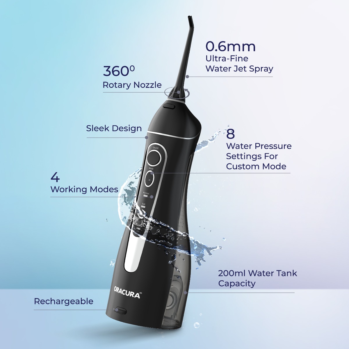 Oracura OC200 Lite Smart Plus Water Flosser