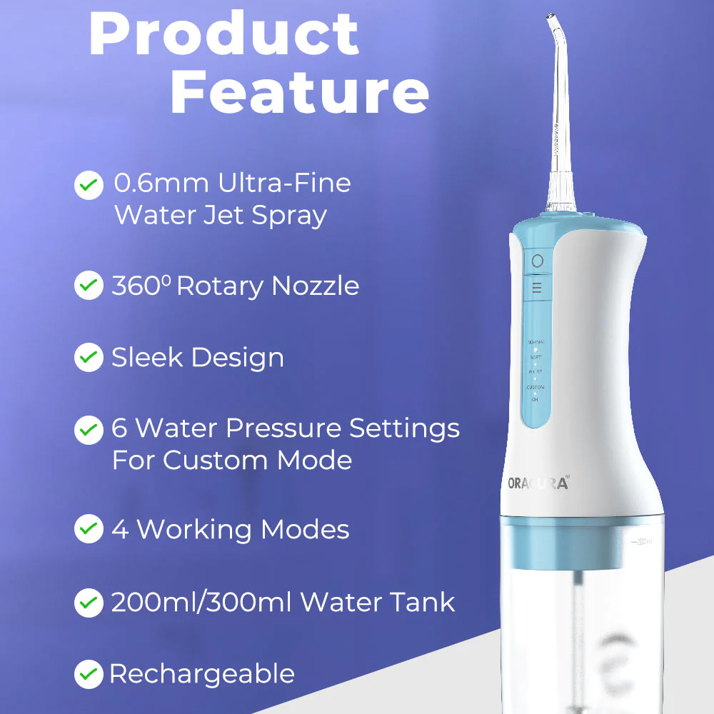 Oracura OC300 Lite Smart Pro Water Flosser