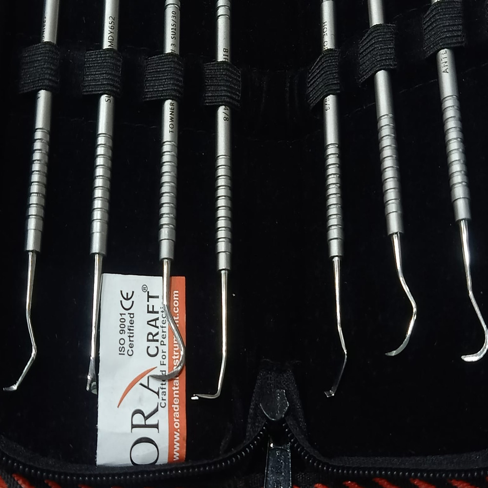 Oracraft Perio Scalers Set Of 8 - PSP8