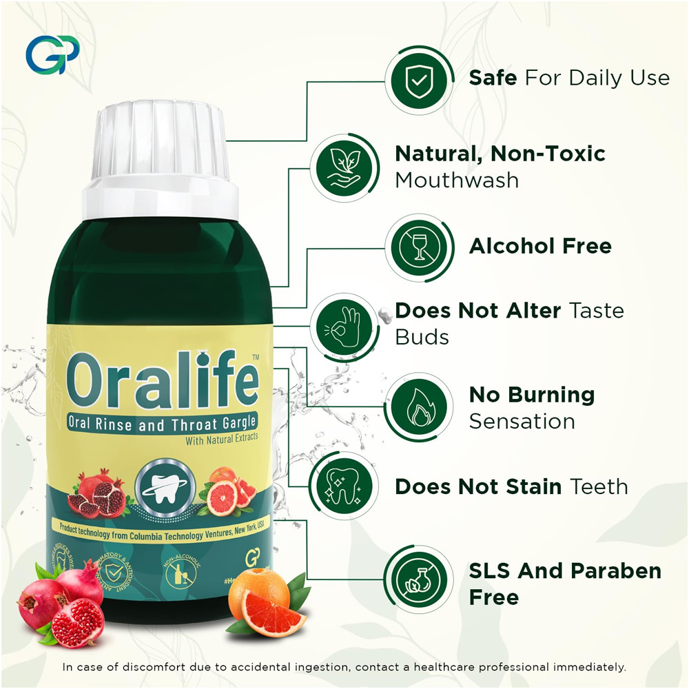 Group Pharma Oralife Oral Rinse And Throat Gargle
