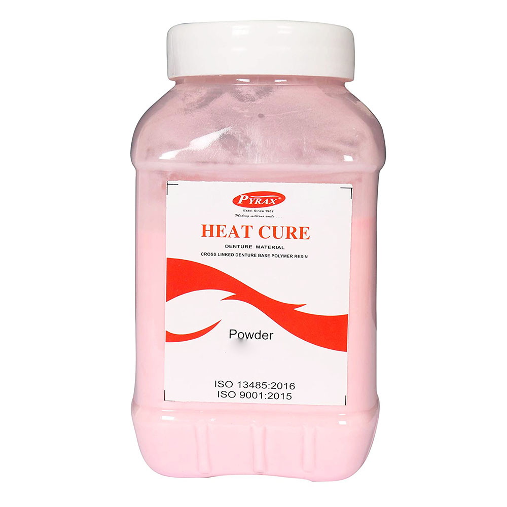 Pyrax Heat Cure Powder Pink-400g