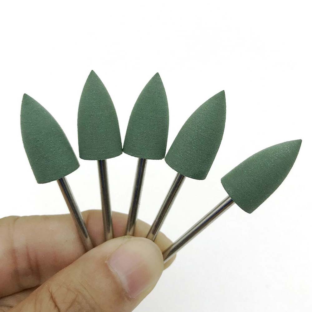 ET Dental Acrylic Polishers Point Small Dark Green - Medium APS-04 (Pack of 1)