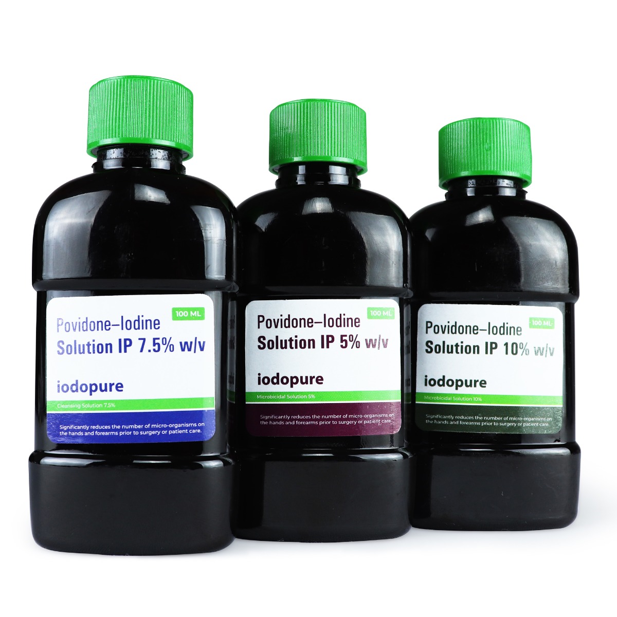 Vasa Iodopure Microbicidal Solutions (Pack of 10)