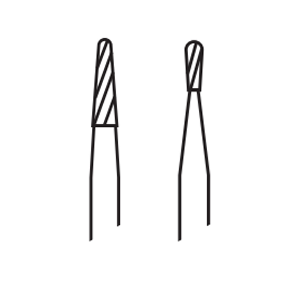 Pivo Amalgam Preparation Carbide Contra-angle Burs - RA (Pack Of 5)