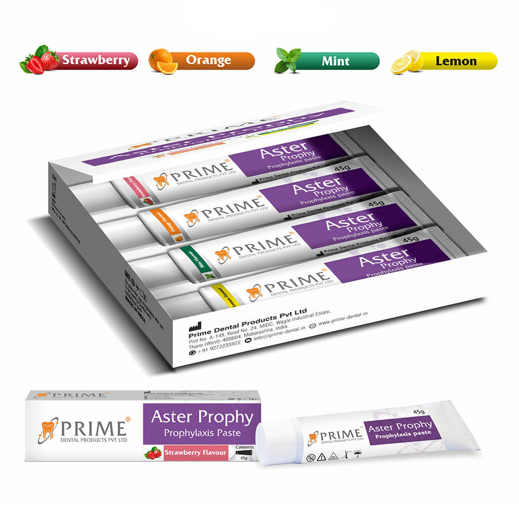 Prime Dental Aster Prophy - Assorted (Pack of 4)